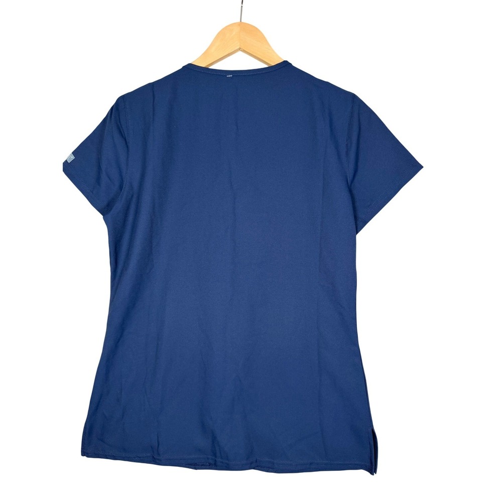 Medcouture Insight Scrubs Set Womens Small Blue Jogger V-Neck Vet Nurse NWT! - Picture 3 of 16